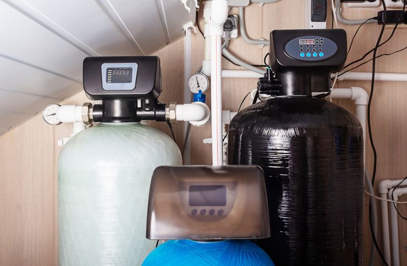Installation of Water Softener in Utility Room